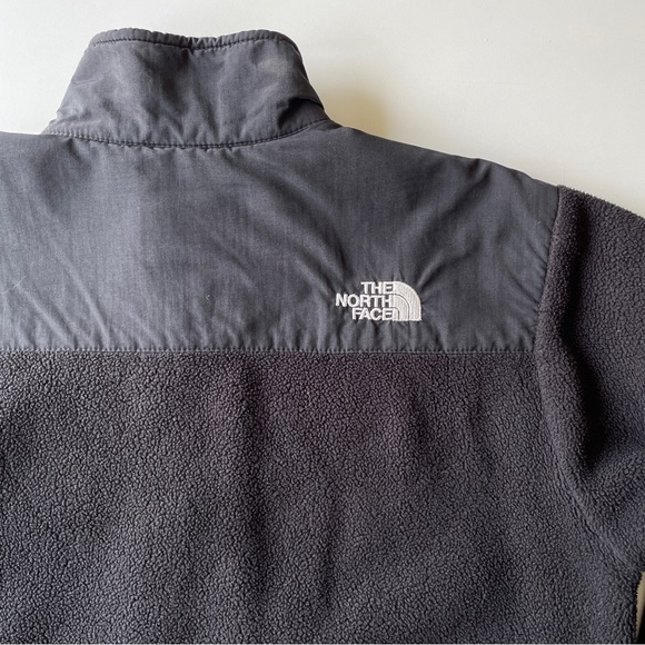 The North Face Denali Black Fleece Zip Up Sweater Jacket Boys XL - Picture 7 of 9